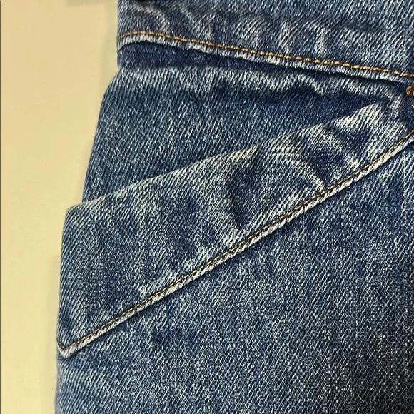 Vintage 90’s GAP Classic Blue Denim Pencil Skirt - Picture 5 of 7